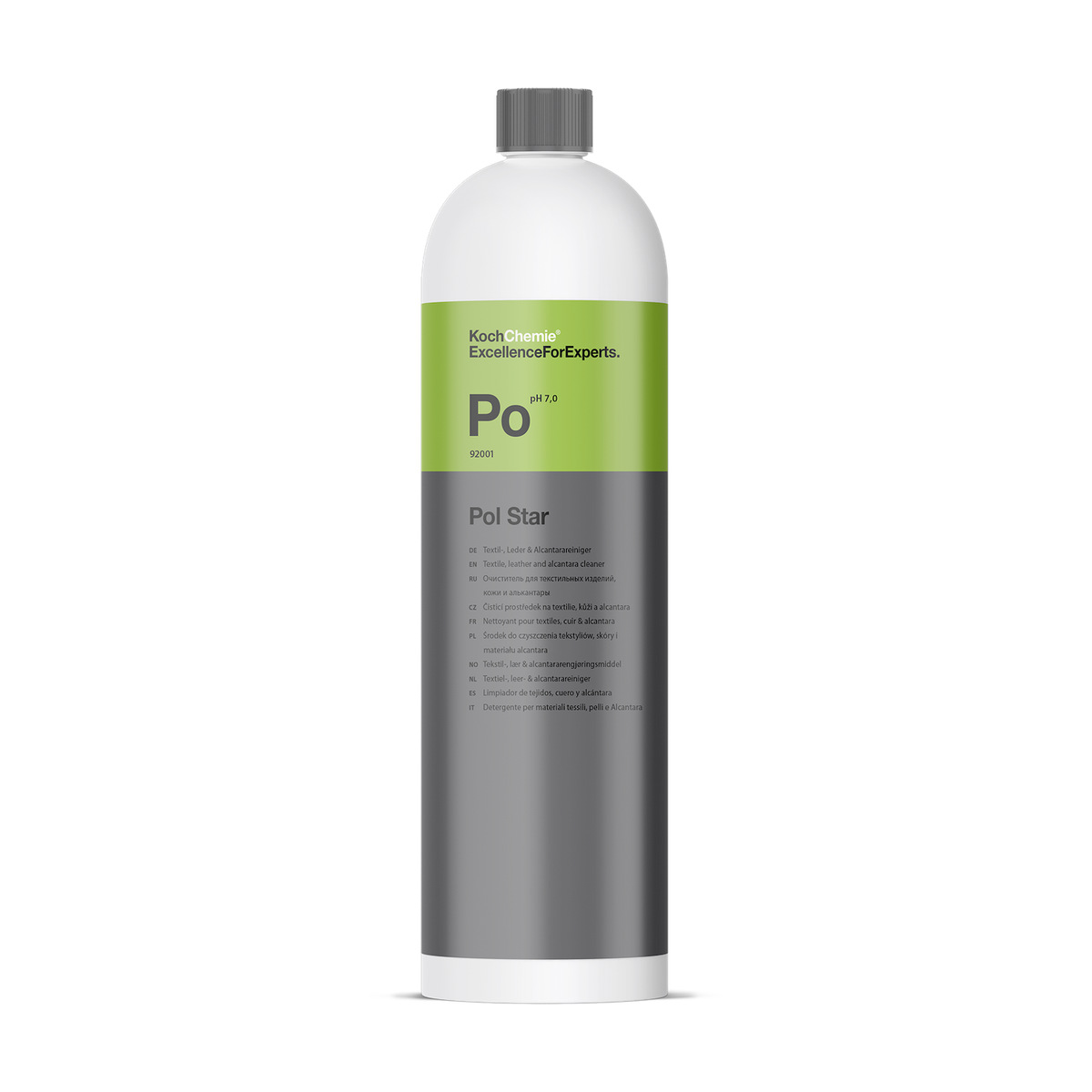 Pol Star — nettoyant cuir, Alcantara et textiles — Koch Chemie — 1 L