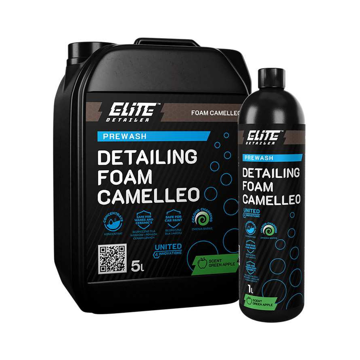 Foam Camelleo — mousse active à pH neutre — Elite Detailer — 1 L