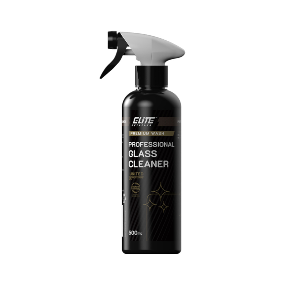 Professional Glass Cleaner — nettoyant vitres et miroirs — Elite Detailer — 5 L