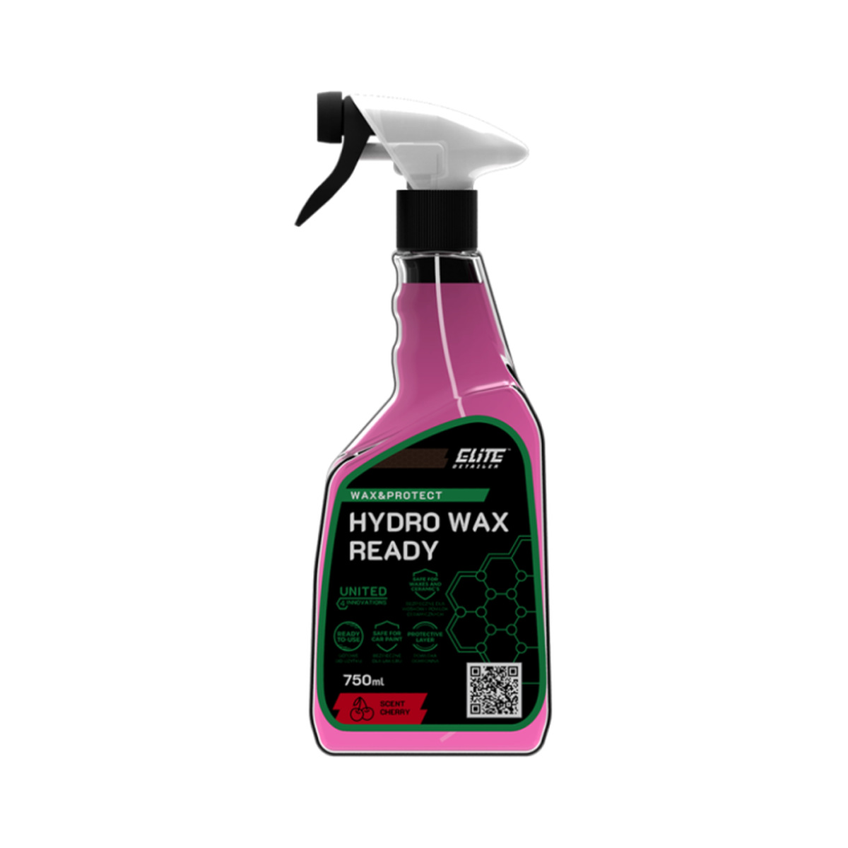 Hydro Wax Ready — cire synthétique hydrophobe — Elite Detailer — 750 ml