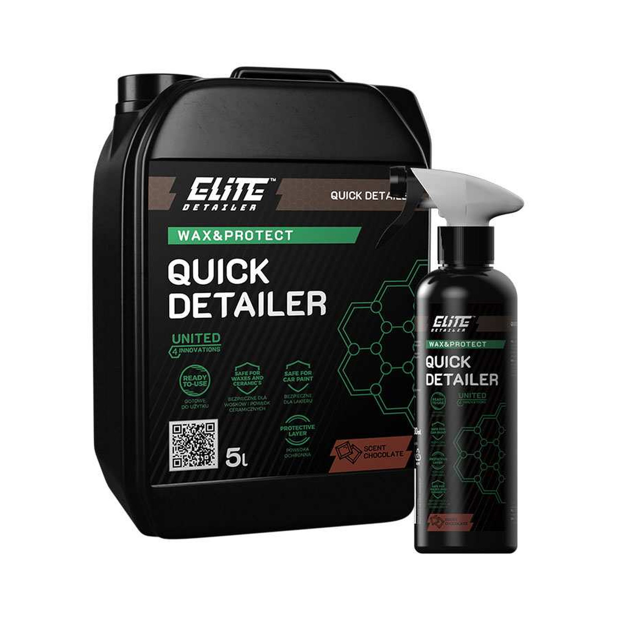 Quick Detailer — finition brillante de carrosserie — Elite Detailer — 5 L