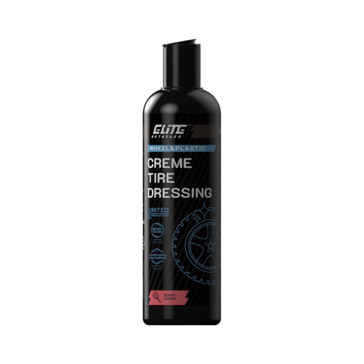 Creme Tire Dressing — crème de soin pour pneus — Elite Detailer — 500 ml