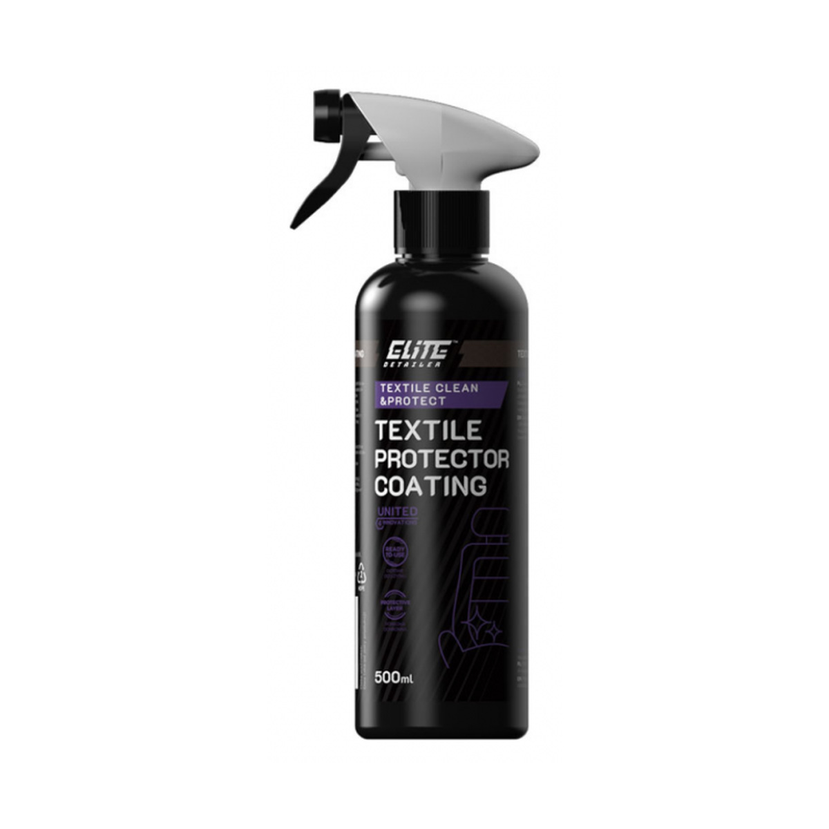 Textile Protector Coating — protection hydrophobe des textiles — Elite Detailer — 500 ml