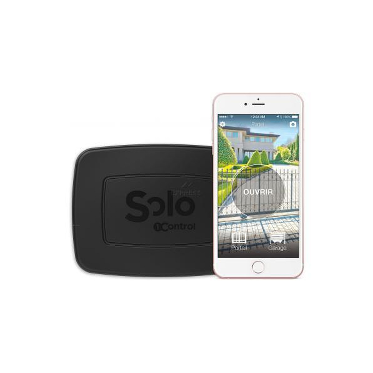 SOLO 1Control — ouverture de portail par smartphone